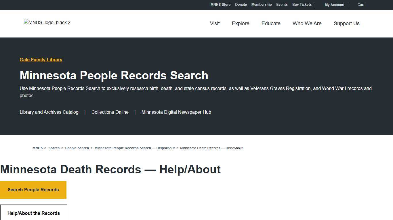 Search Collections | Minnesota Historical Society